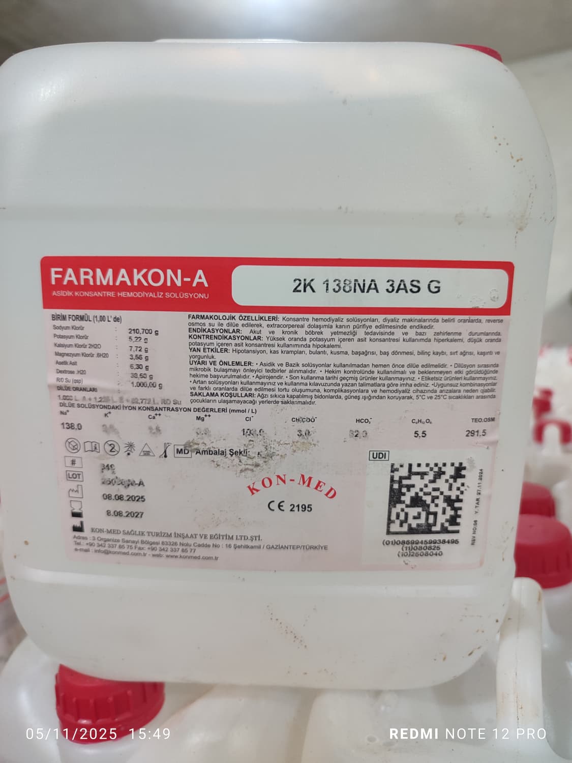 Farmakon-A Hemodialysis Concentrate Solution